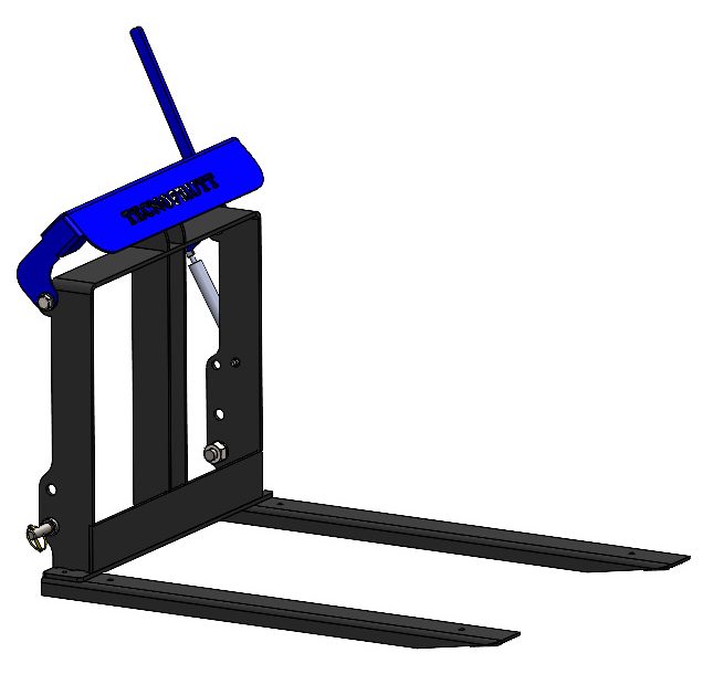 GARFO TRANSPORTADOR COM TRAVA MANUAL